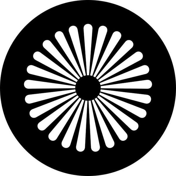 Flower gobo