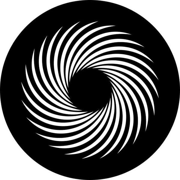 Swirl gobo
