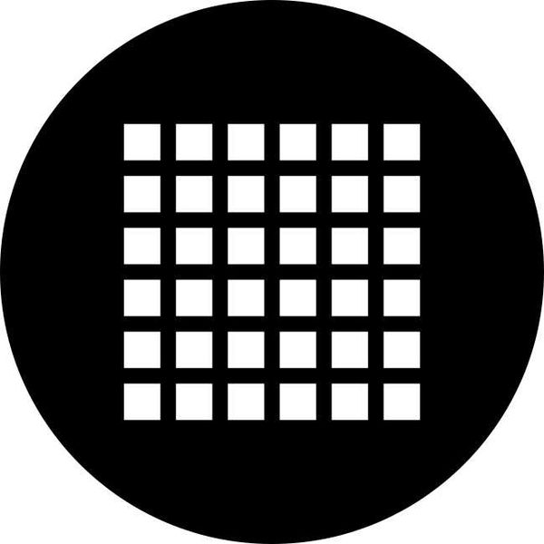 Square gobo