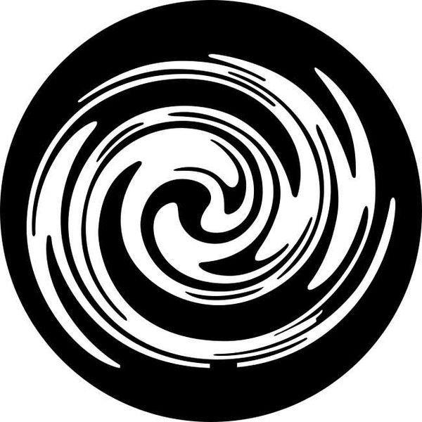 Swirl gobo