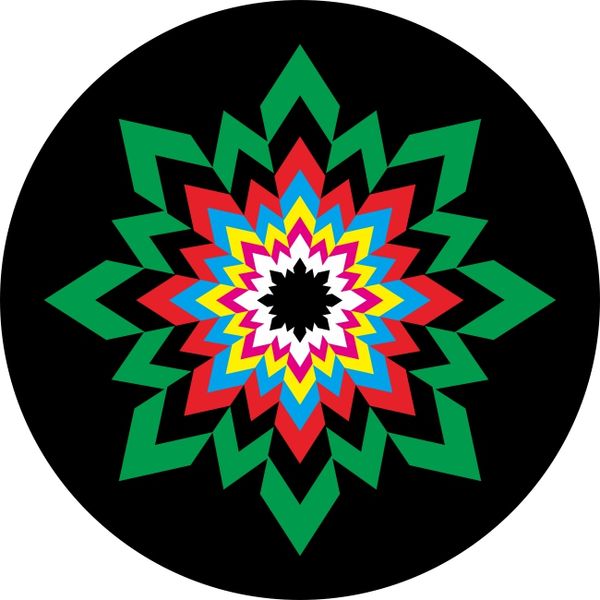 Snowflake gobo